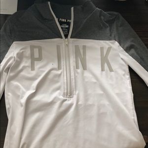 Grey and white shirt